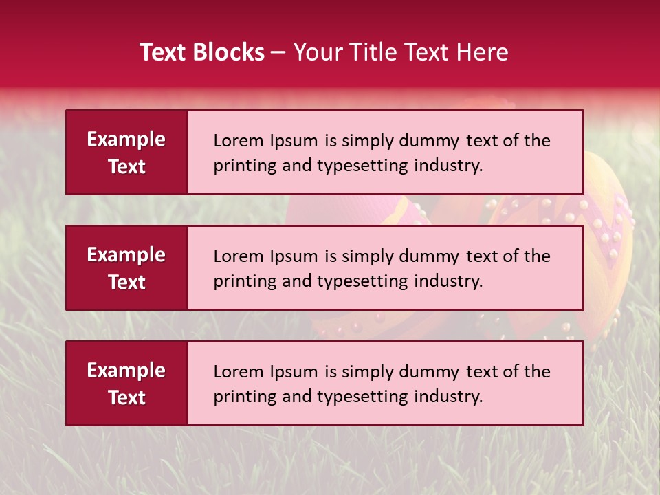 Decoration Group Color PowerPoint Template