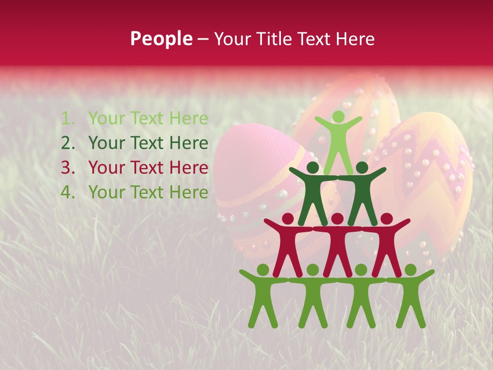 Decoration Group Color PowerPoint Template