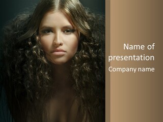 Elegance Women Sensuality PowerPoint Template