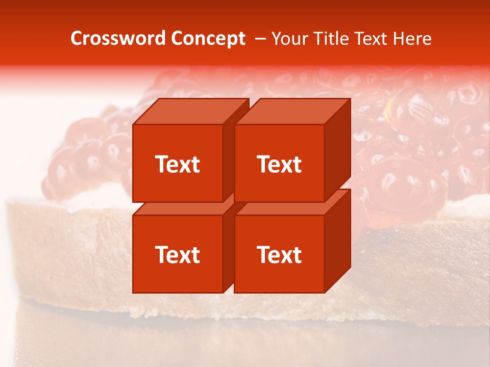 Luxury Breakfast Nobody PowerPoint Template