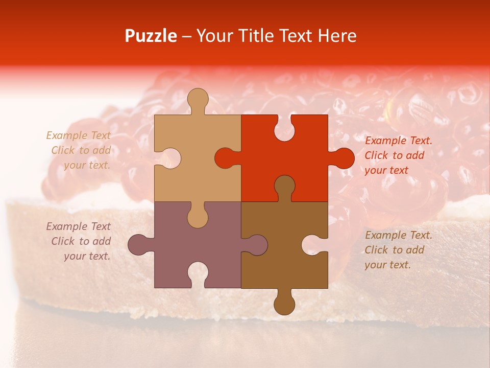 Luxury Breakfast Nobody PowerPoint Template