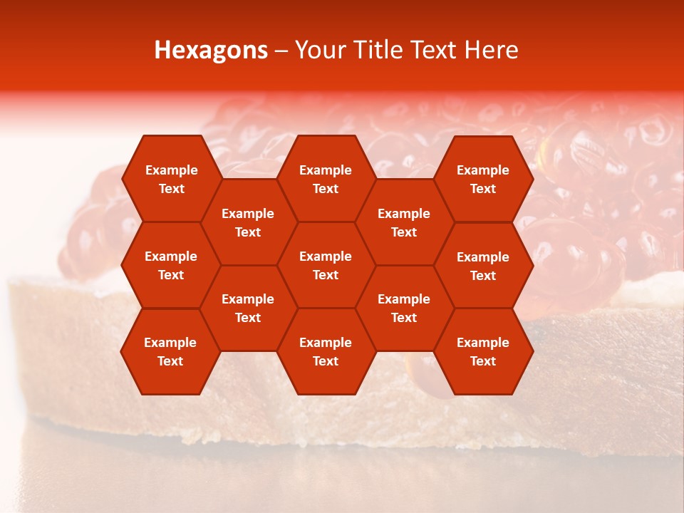 Luxury Breakfast Nobody PowerPoint Template