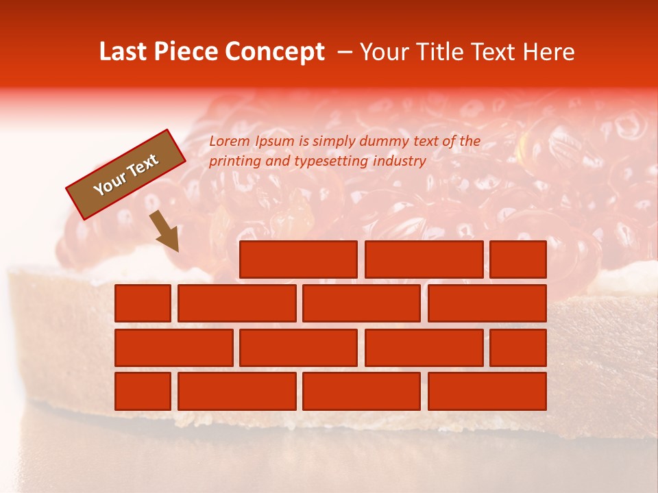 Luxury Breakfast Nobody PowerPoint Template