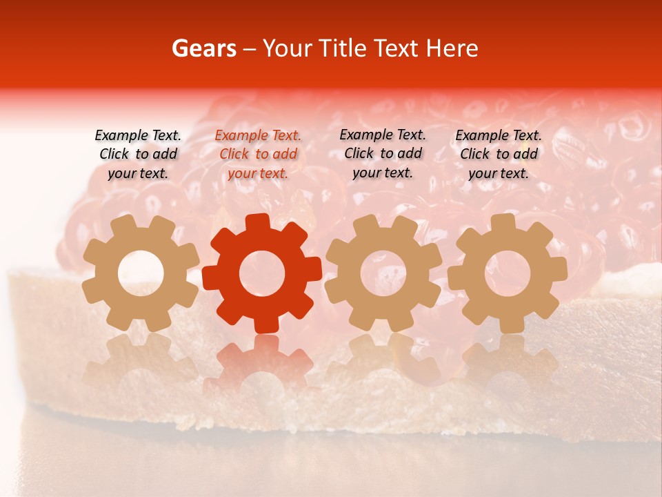 Luxury Breakfast Nobody PowerPoint Template