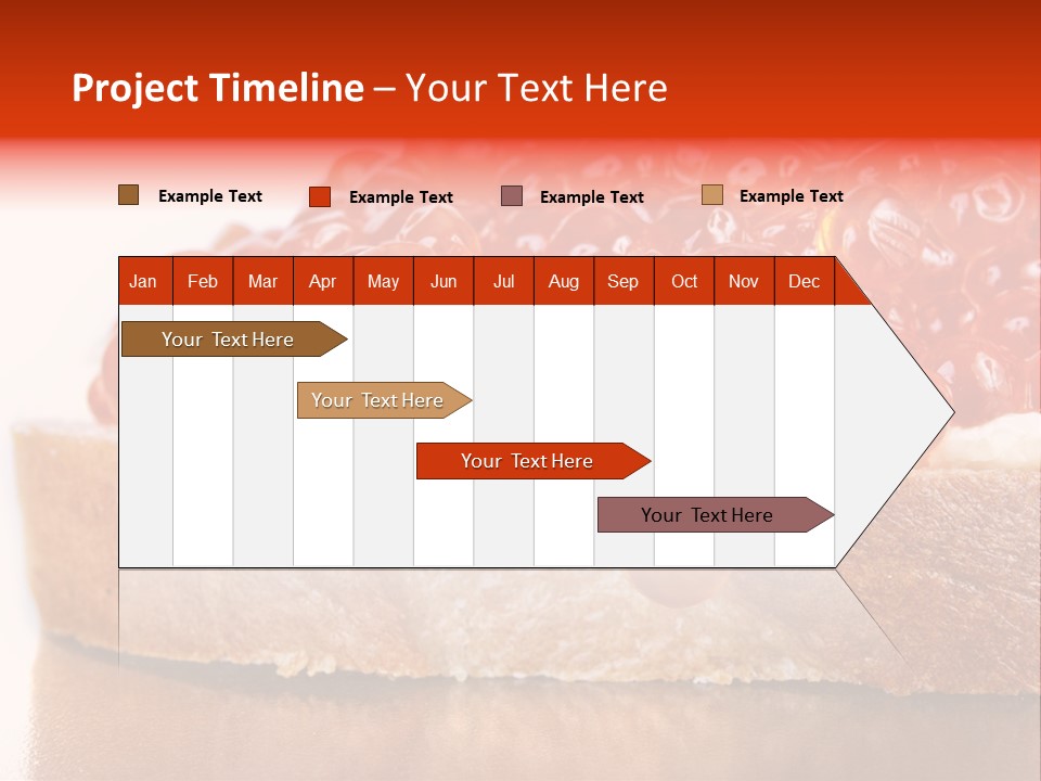 Luxury Breakfast Nobody PowerPoint Template