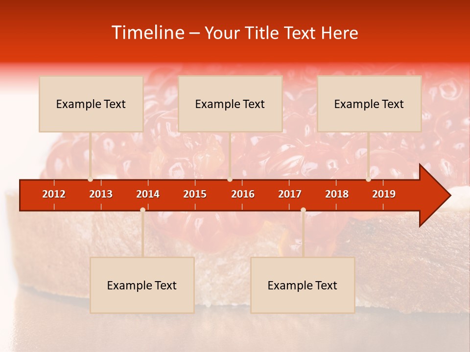 Luxury Breakfast Nobody PowerPoint Template