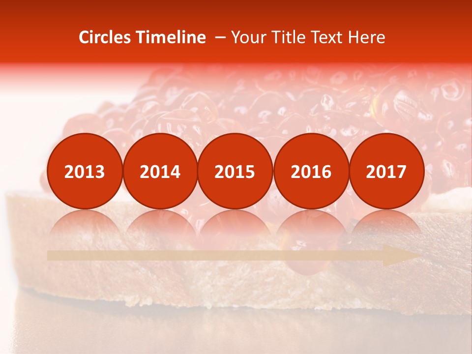 Luxury Breakfast Nobody PowerPoint Template