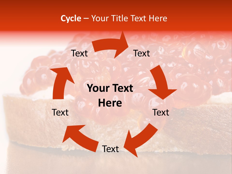 Luxury Breakfast Nobody PowerPoint Template