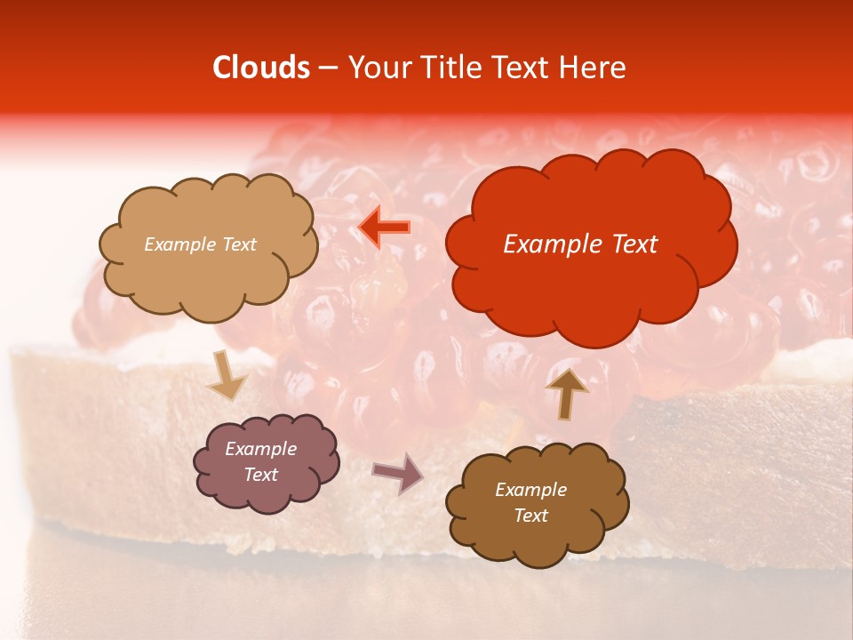 Luxury Breakfast Nobody PowerPoint Template