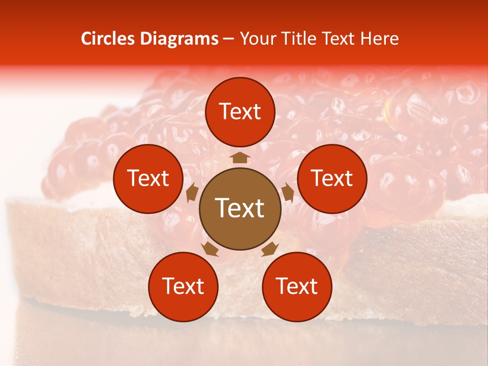 Luxury Breakfast Nobody PowerPoint Template