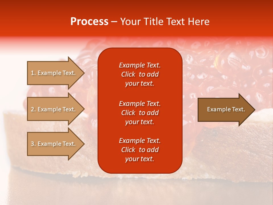 Luxury Breakfast Nobody PowerPoint Template