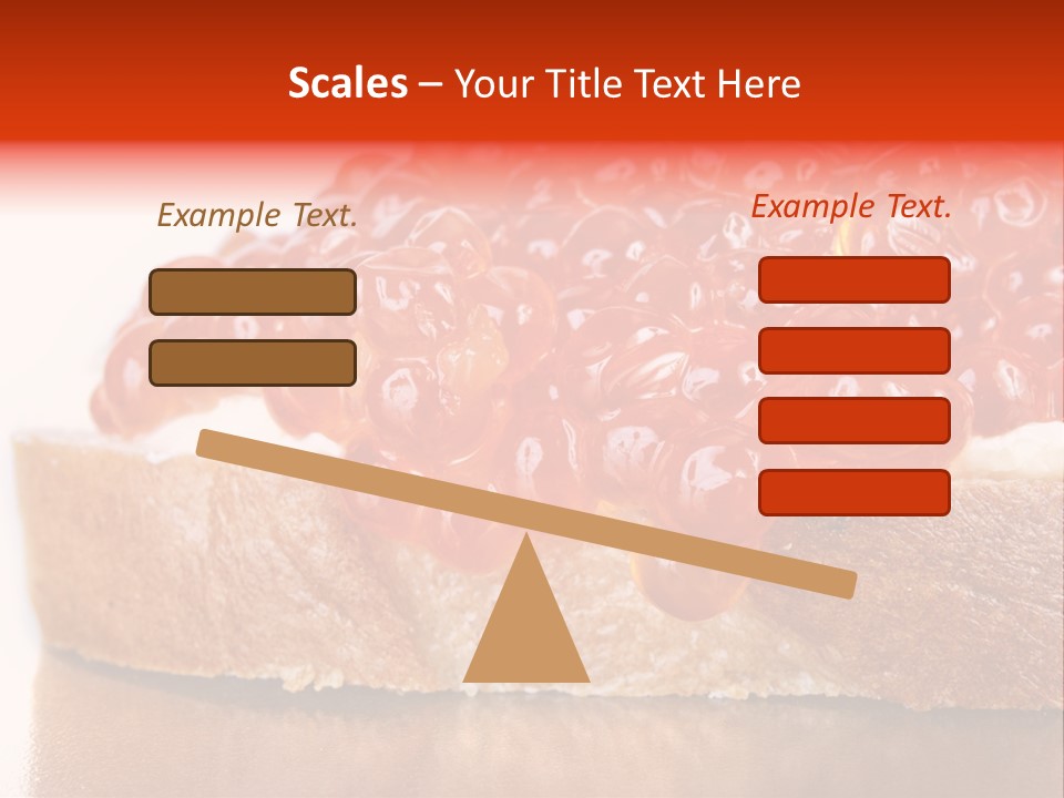 Luxury Breakfast Nobody PowerPoint Template