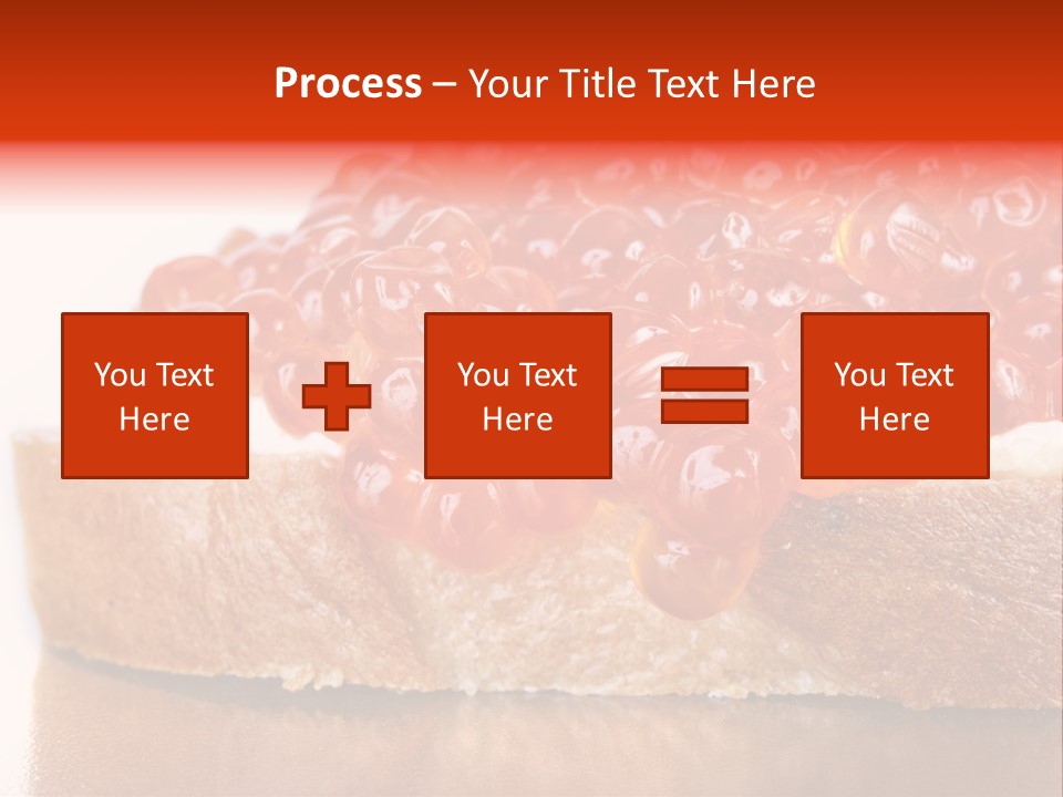 Luxury Breakfast Nobody PowerPoint Template