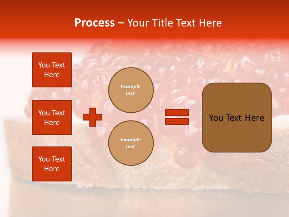 Luxury Breakfast Nobody PowerPoint Template