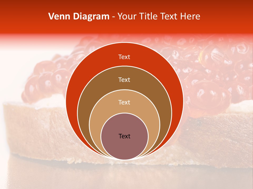 Luxury Breakfast Nobody PowerPoint Template