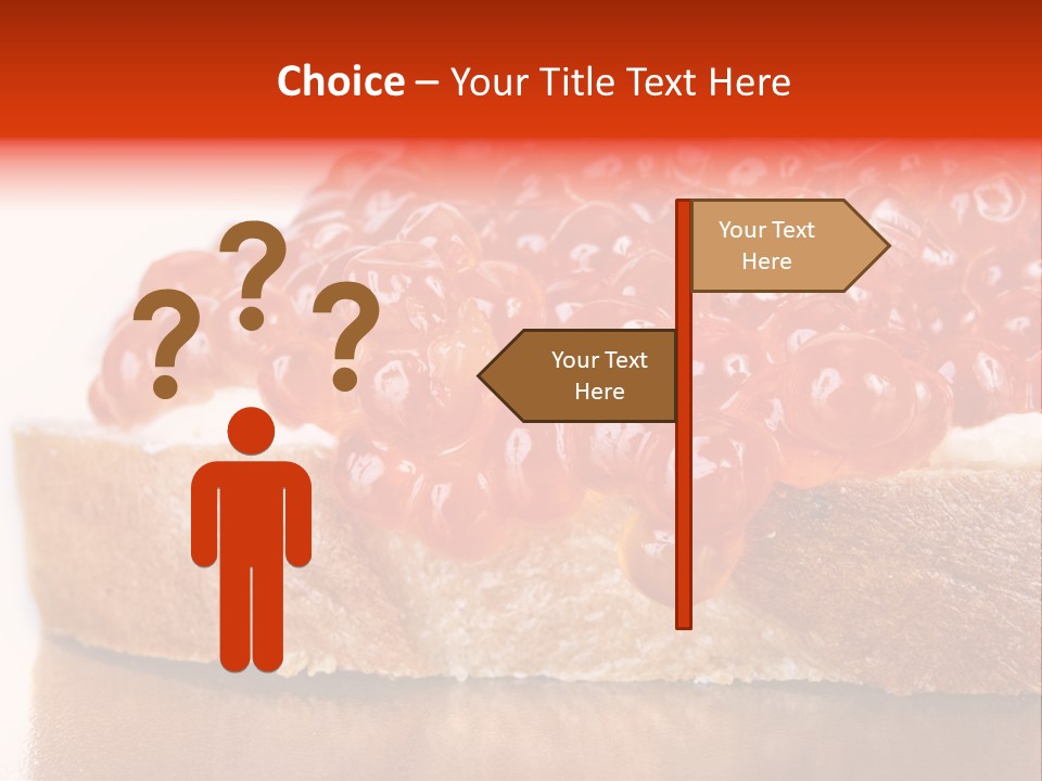 Luxury Breakfast Nobody PowerPoint Template