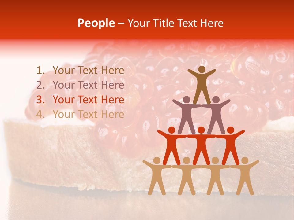 Luxury Breakfast Nobody PowerPoint Template