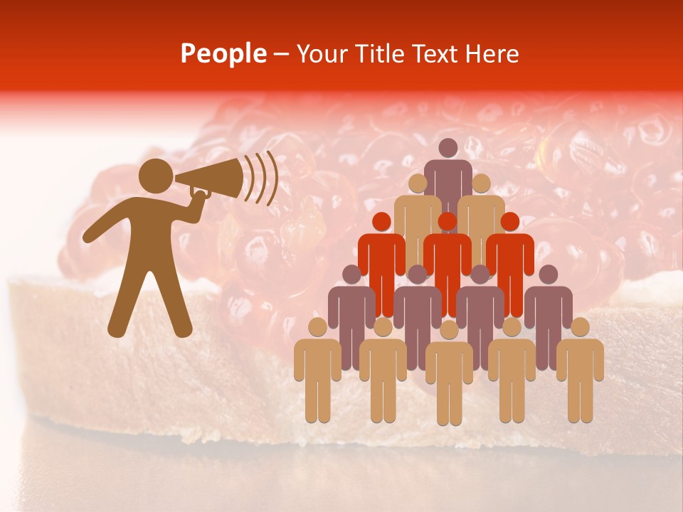 Luxury Breakfast Nobody PowerPoint Template