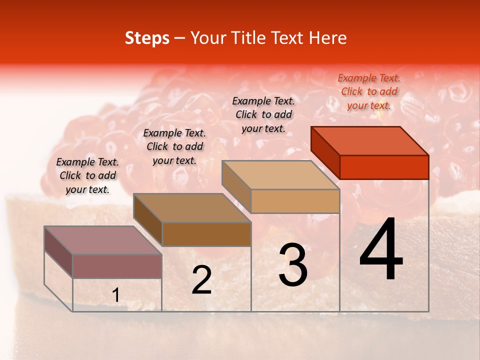 Luxury Breakfast Nobody PowerPoint Template