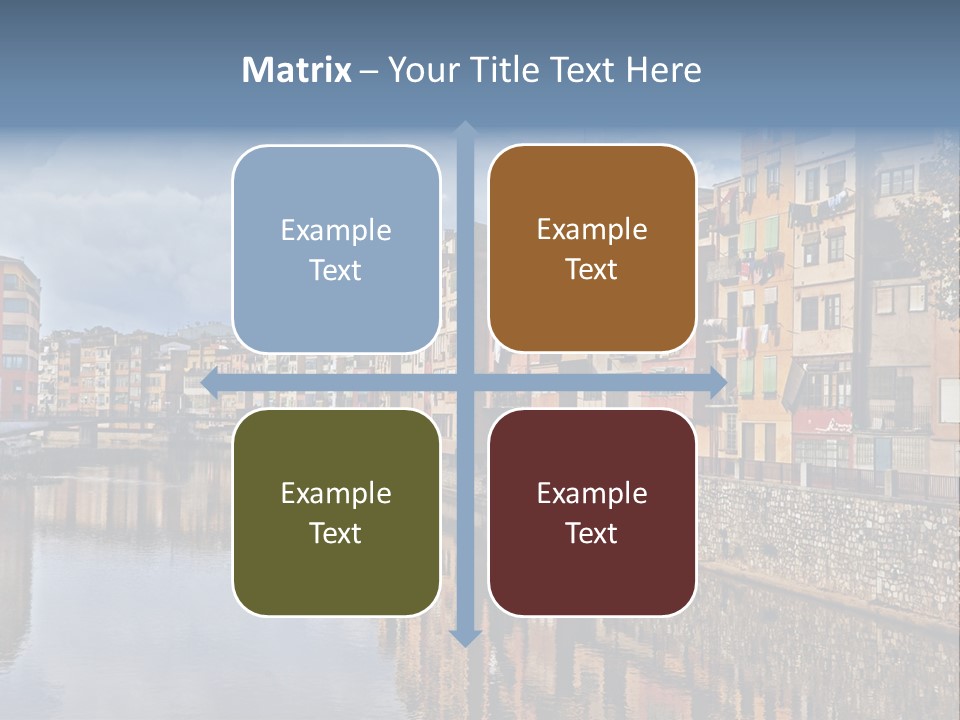 Bridge Cityscape Church PowerPoint Template