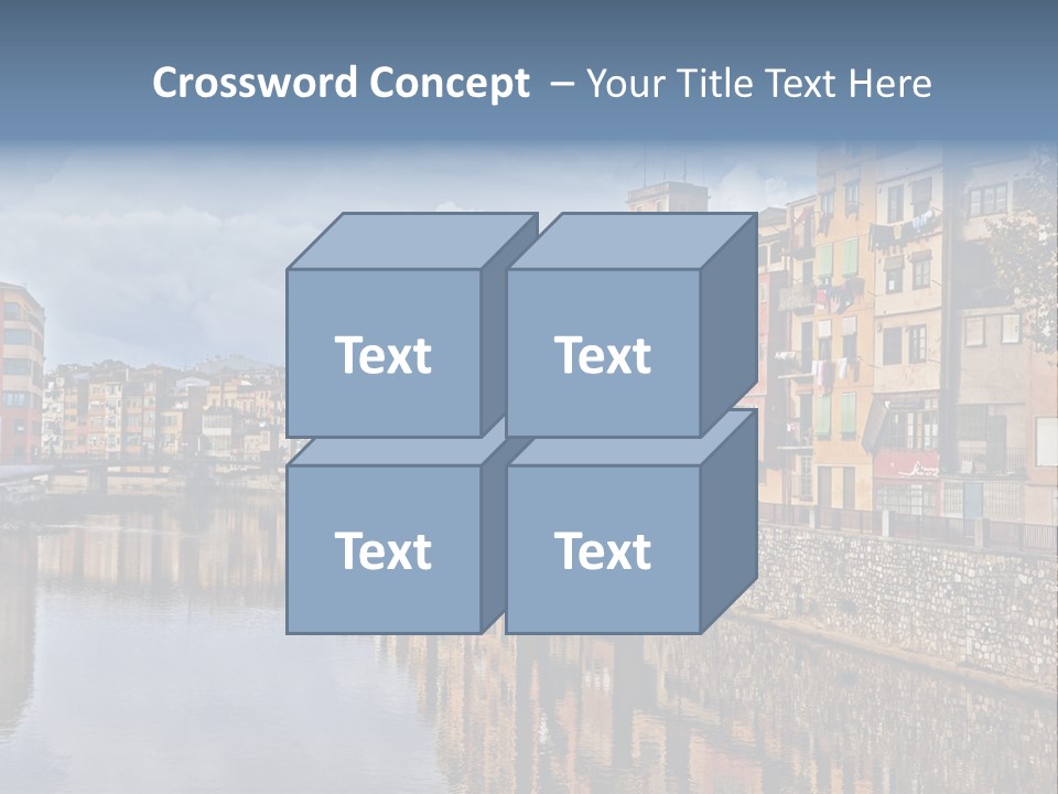 Bridge Cityscape Church PowerPoint Template
