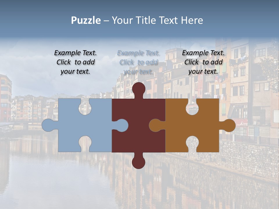 Bridge Cityscape Church PowerPoint Template