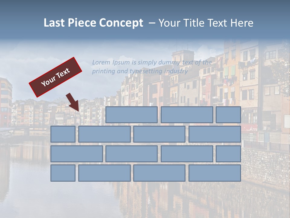 Bridge Cityscape Church PowerPoint Template