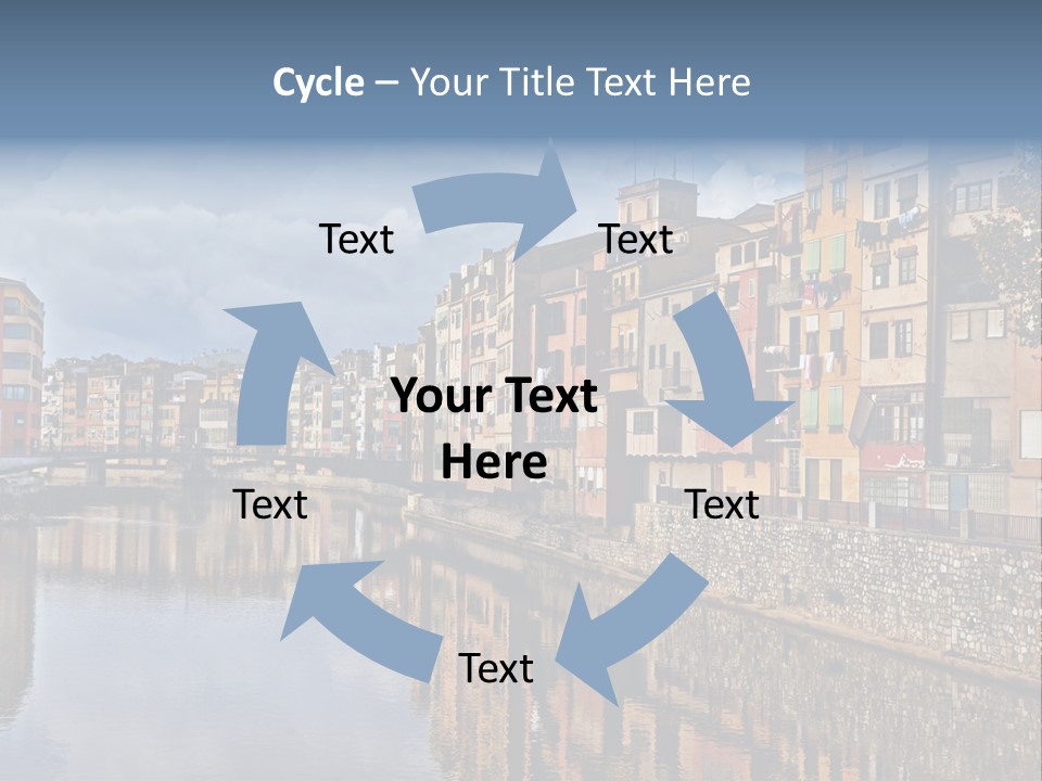 Bridge Cityscape Church PowerPoint Template