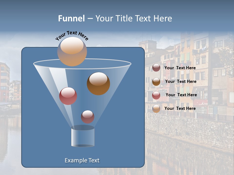 Bridge Cityscape Church PowerPoint Template