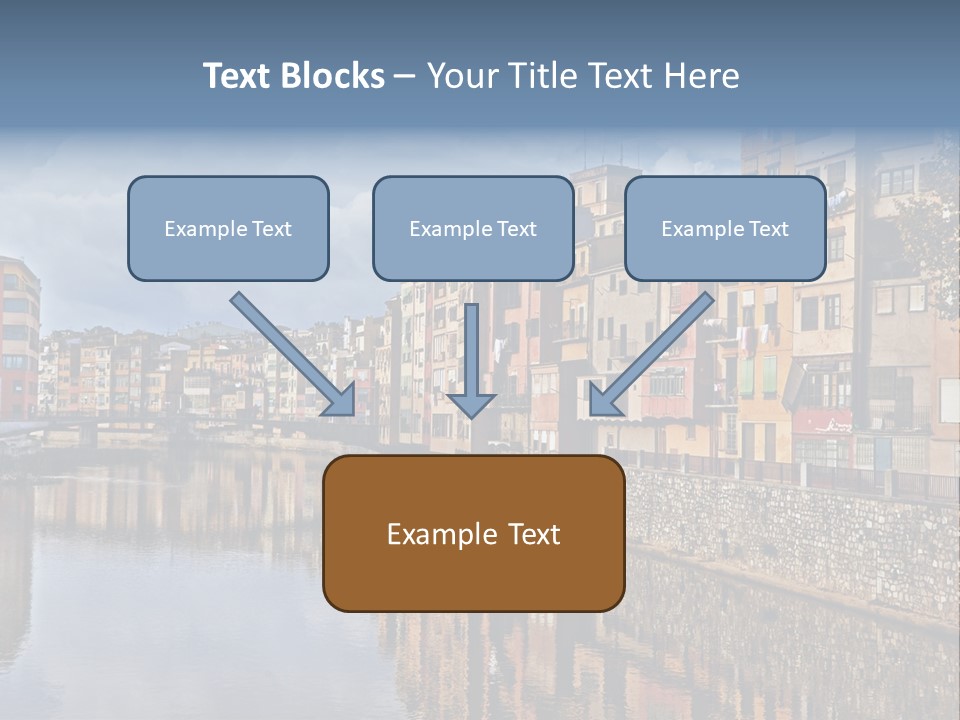 Bridge Cityscape Church PowerPoint Template