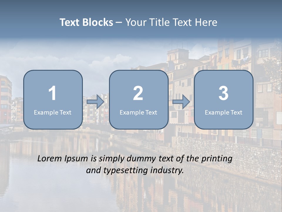 Bridge Cityscape Church PowerPoint Template
