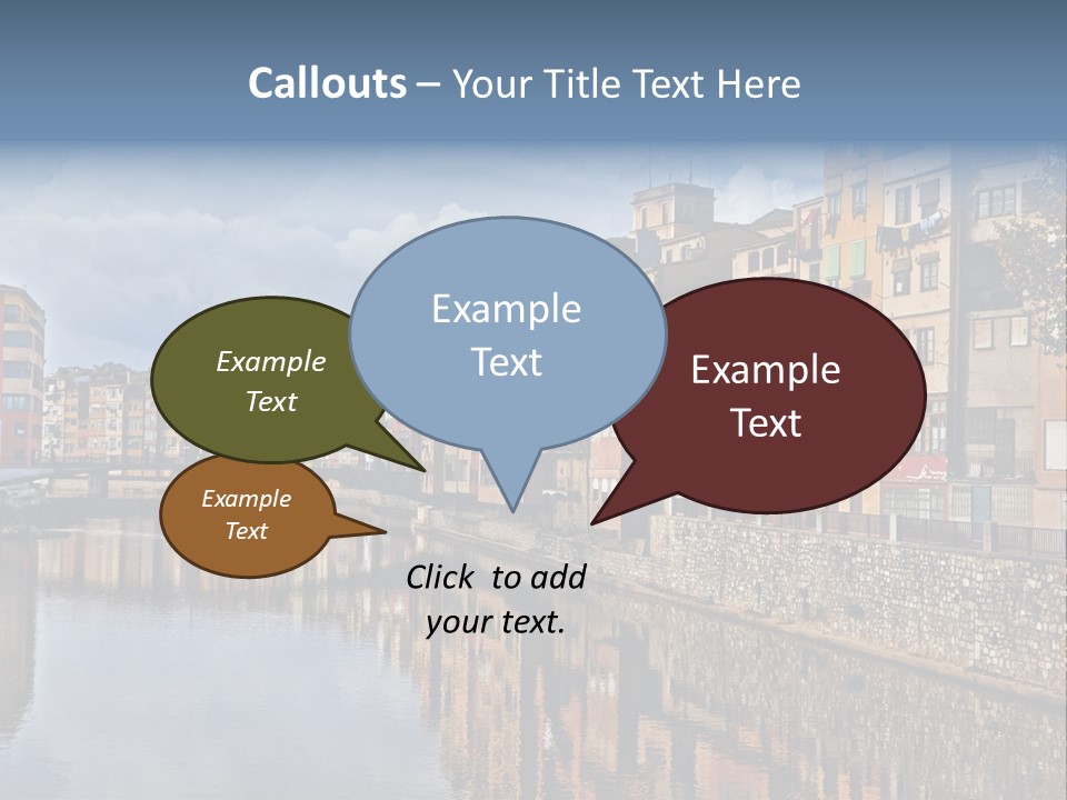 Bridge Cityscape Church PowerPoint Template