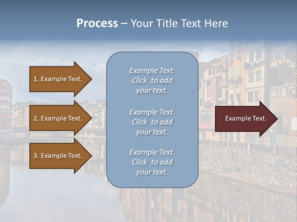 Bridge Cityscape Church PowerPoint Template