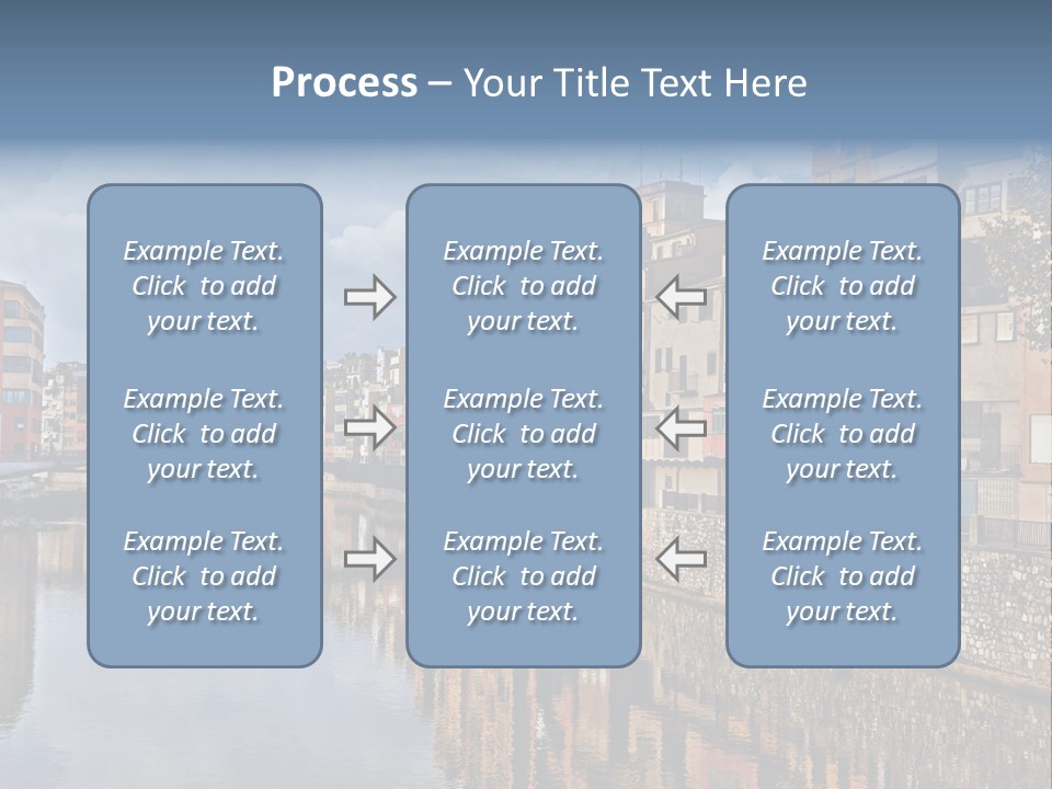 Bridge Cityscape Church PowerPoint Template