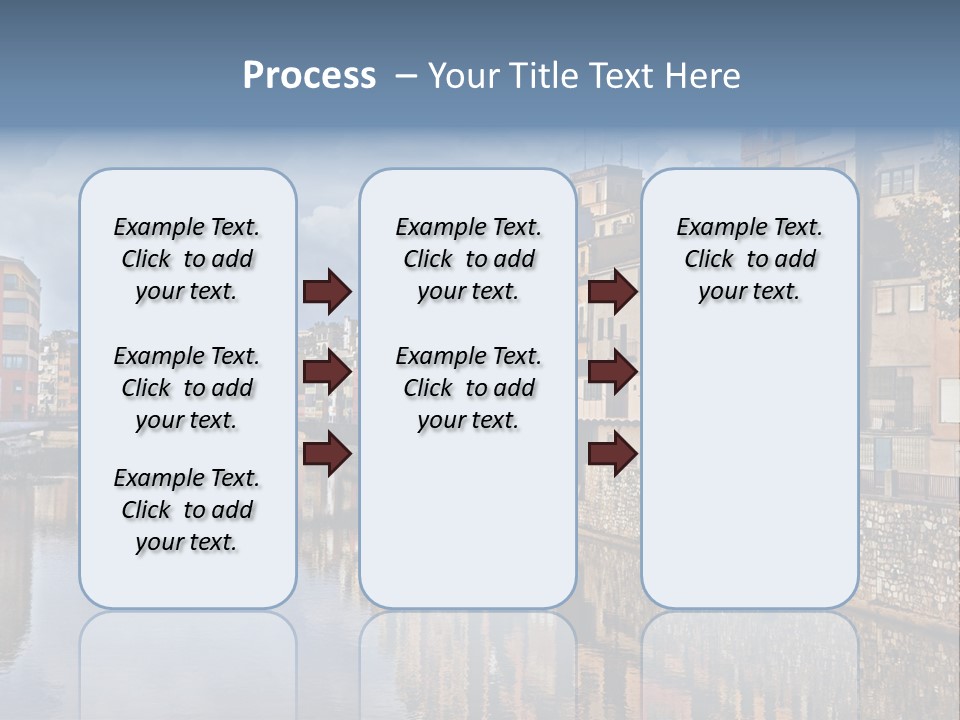 Bridge Cityscape Church PowerPoint Template