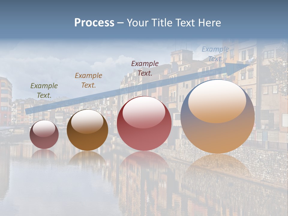 Bridge Cityscape Church PowerPoint Template