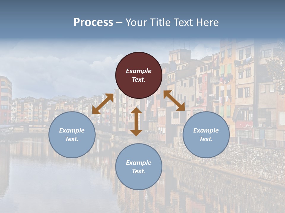 Bridge Cityscape Church PowerPoint Template