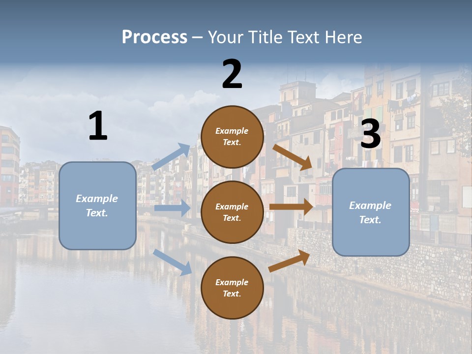 Bridge Cityscape Church PowerPoint Template