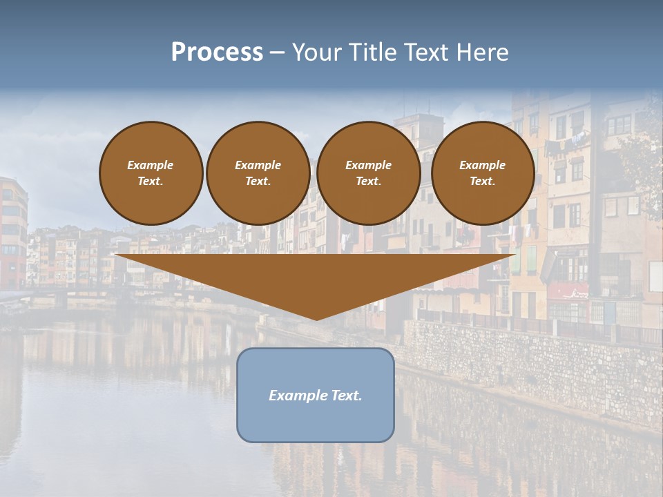 Bridge Cityscape Church PowerPoint Template