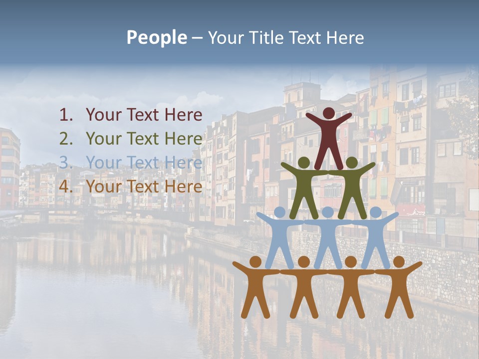 Bridge Cityscape Church PowerPoint Template