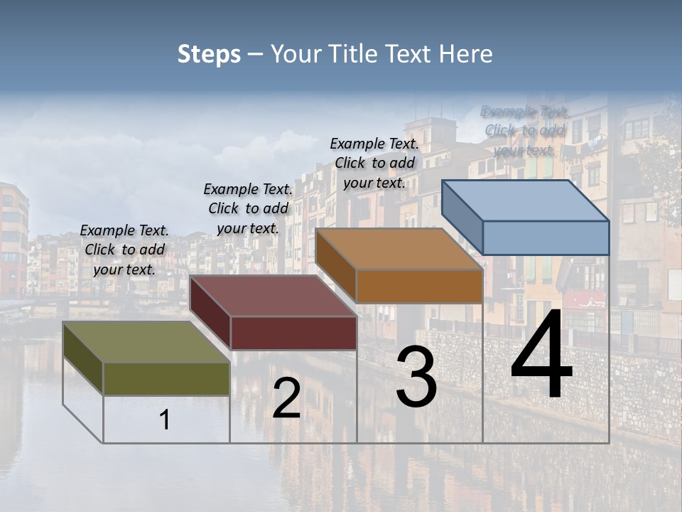 Bridge Cityscape Church PowerPoint Template