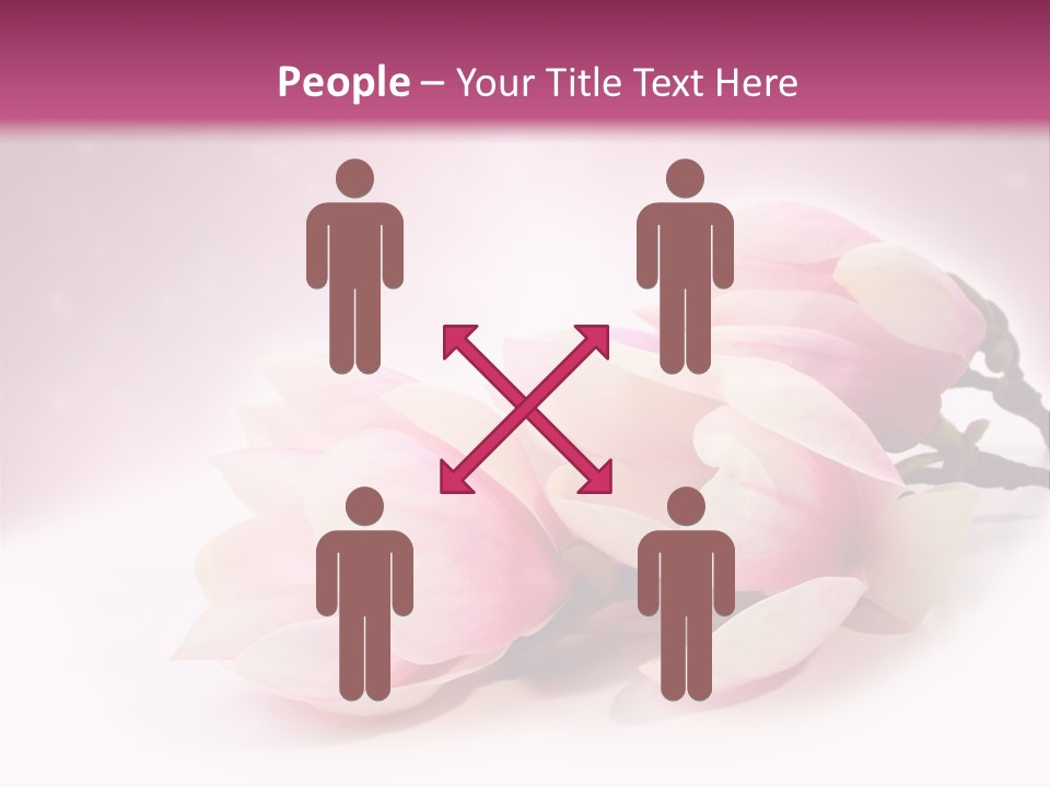 Corporation Writing Team PowerPoint Template