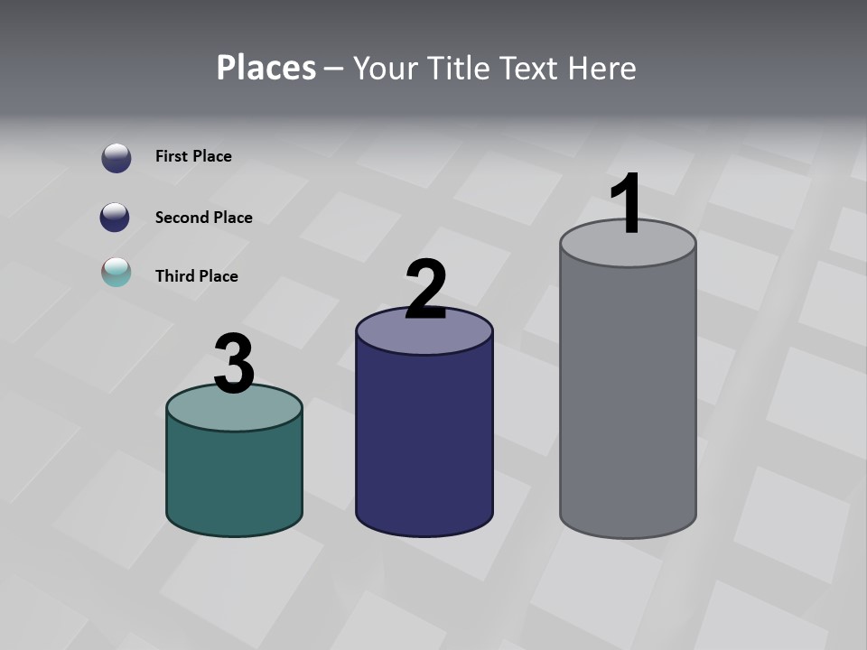 Black Advertisement Perspective PowerPoint Template