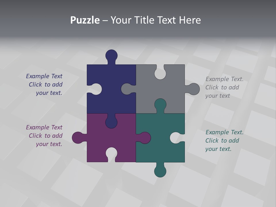 Black Advertisement Perspective PowerPoint Template