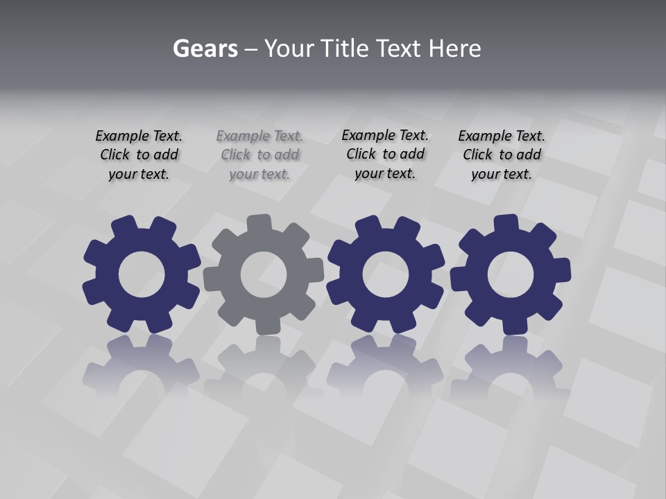 Black Advertisement Perspective PowerPoint Template