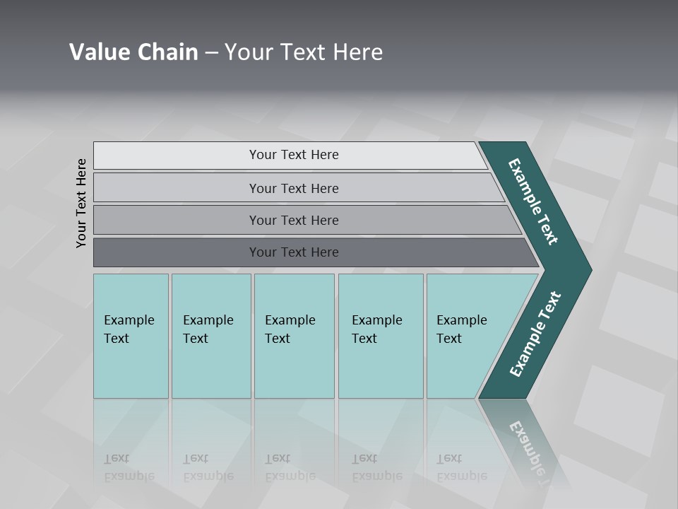 Black Advertisement Perspective PowerPoint Template