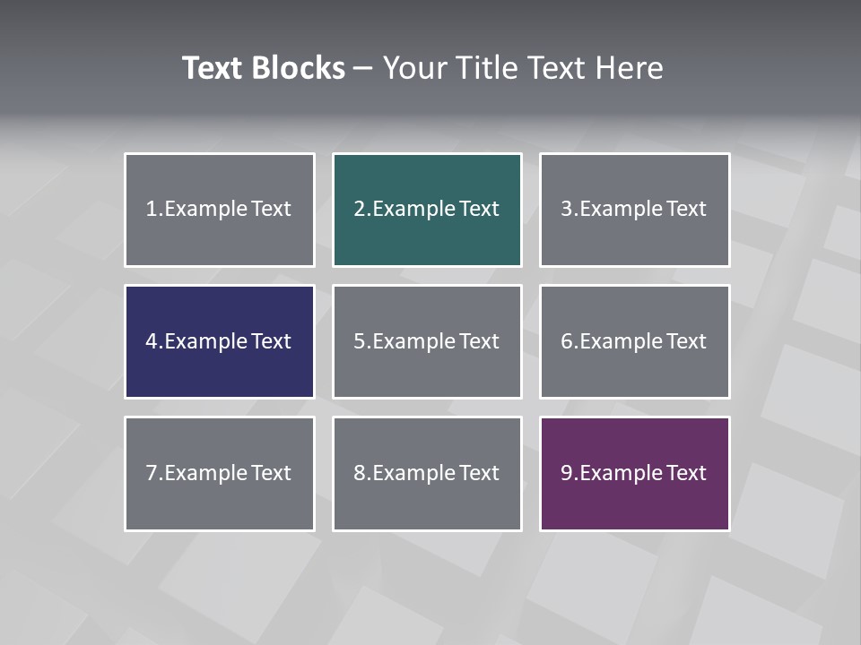 Black Advertisement Perspective PowerPoint Template