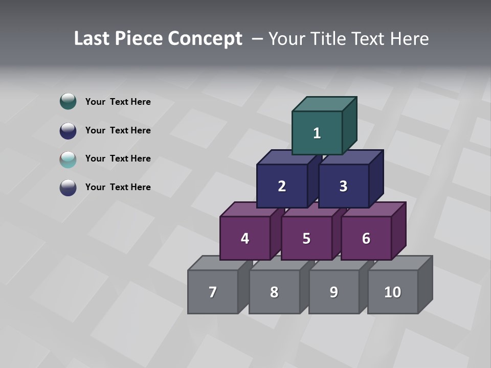 Black Advertisement Perspective PowerPoint Template