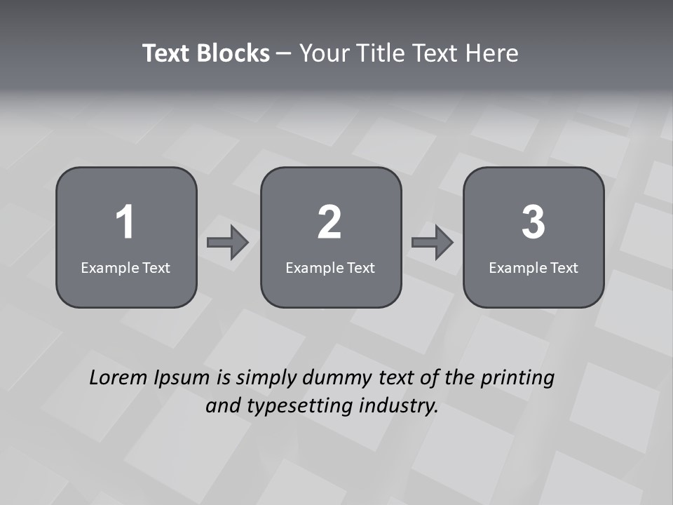 Black Advertisement Perspective PowerPoint Template