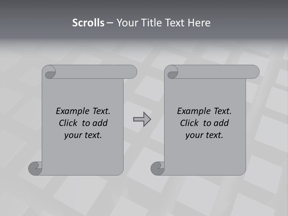 Black Advertisement Perspective PowerPoint Template
